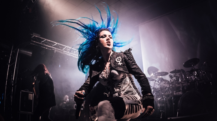 arch enemy alissa white-gluz GETTY live, Alessandro Bosio/Pacific Press/LightRocket via Getty Images