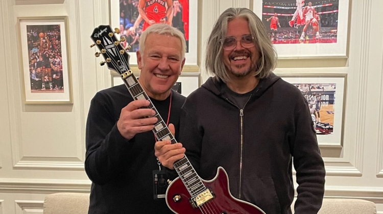 alex lifeson adam jones 2023, Instagram @thereallerxst