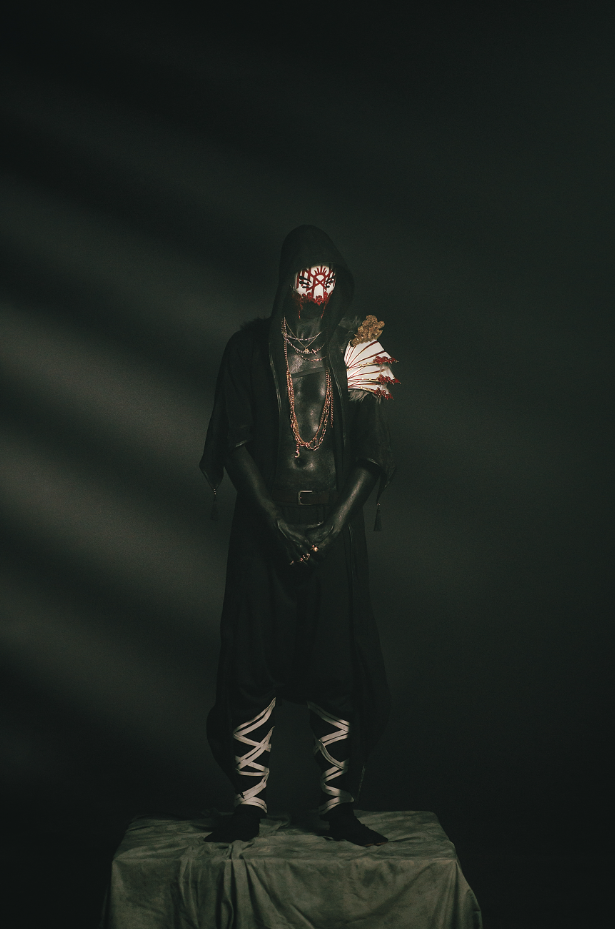 Sleep Token vessel standing portrait vertical